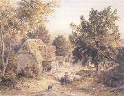 A Farmyard near Princes Risborough,Bucks Samuel Palmer